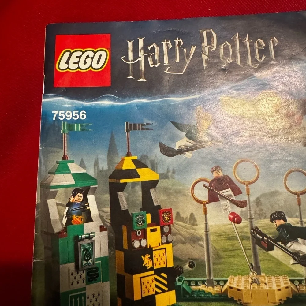 Lego Instruction Manual Book ONLY Harry Potter Quidditch Match (Set 75956).
